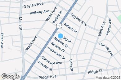 Map image of the property - 75 Newton St