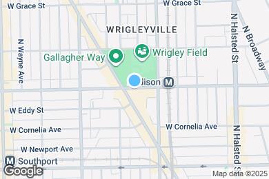 Map image of the property - 1037 W Addison St