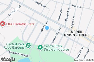 Map image of the property - 843 Hampton Ave