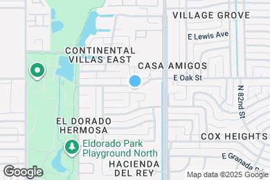 Map image of the property - 7907 E Oak St