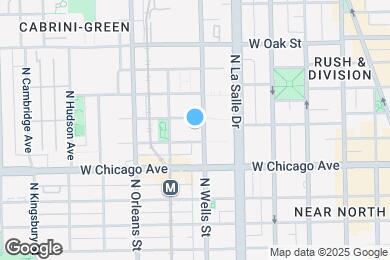 Map image of the property - 200 W Institute Pl
