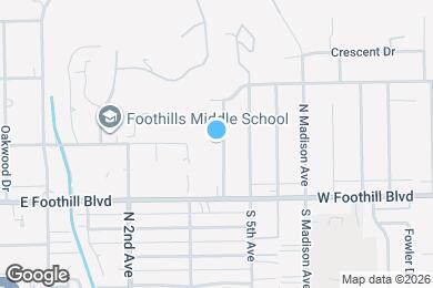 Map image of the property - 1145 Valencia Way