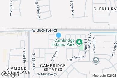 Map image of the property - 1217 S 121st Dr