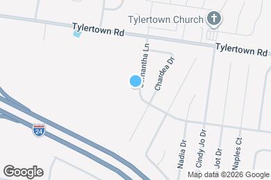 Map image of the property - 850 Samantha Ln