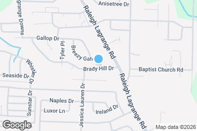 Map image of the property - 7054 Brady Hill Dr