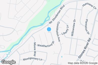 Map image of the property - 2625 Weatherford St