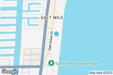 Map image of the property - 3500 Galt Ocean Dr