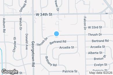 Map image of the property - 4507 Thrush Dr