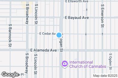 Map image of the property - 229 S Logan St