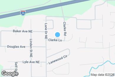 Map image of the property - 8613 Clarke Ln