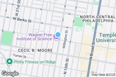 Map image of the property - 1705 W Montgomery Ave