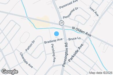 Map image of the property - 43 Bradway Ave