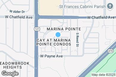 Map image of the property - 8418 S Upham Way