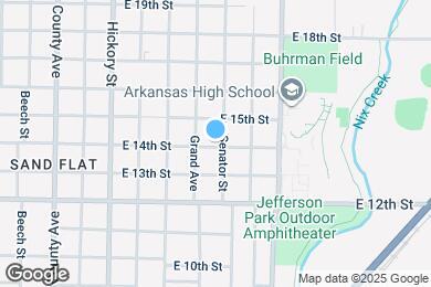 Map image of the property - 1011 E 14th St