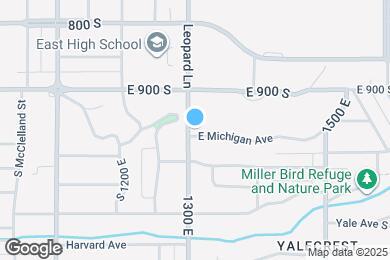 Map image of the property - 1305 E Michigan Ave