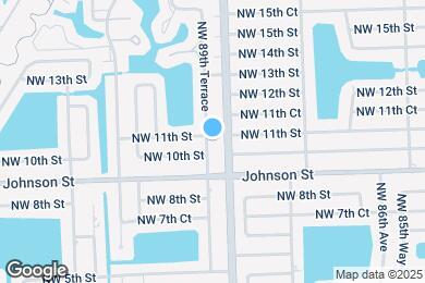 Map image of the property - 1041 NW 89th Terrace