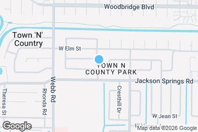 Map image of the property - 8001 W Pocahontas Ave