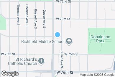 Map image of the property - 2215 W 74th St