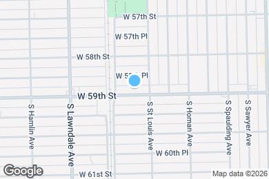 Map image of the property - 3520 W 59th St
