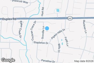 Map image of the property - 2814 Tyler Ct