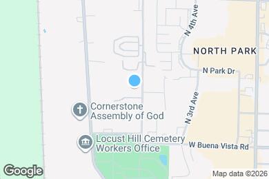 Map image of the property - Shady Tree Apartments