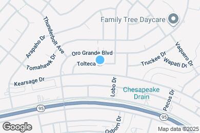 Map image of the property - 3330 Tolteca Dr