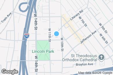 Map image of the property - 1018 Kenilworth Ave