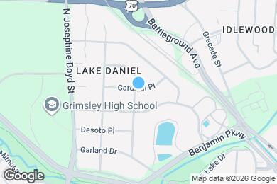 Map image of the property - 1313 Cardinal Pl