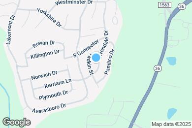 Map image of the property - 1036 Avondale Dr