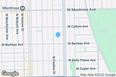 Map image of the property - 4215 N Paulina St