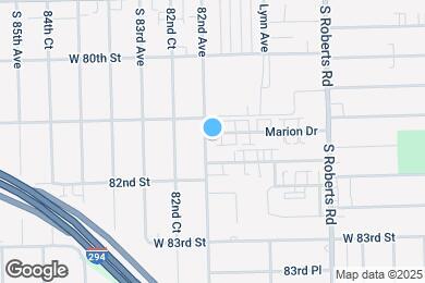 Map image of the property - 8143 Marion Dr