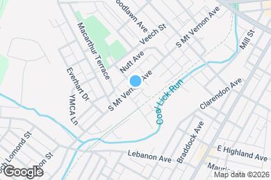 Map image of the property - 183 S Mount Vernon Ave