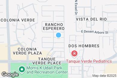 Map image of the property - 7436 E Calle Perpetuo