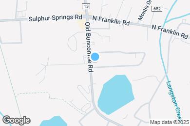 Map image of the property - 3902 Old Buncombe Rd