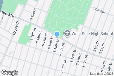 Map image of the property - 448-452 South Orange Ave