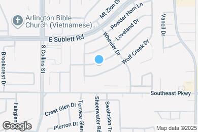 Map image of the property - 1510 Brookleaf Dr