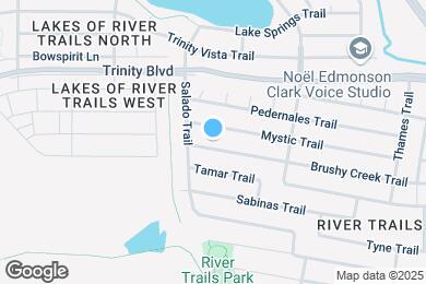 Map image of the property - 8517 Brushy Creek Trail