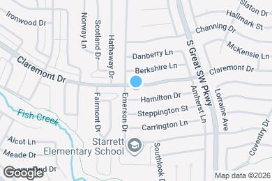 Map image of the property - 2661 Claremont Dr