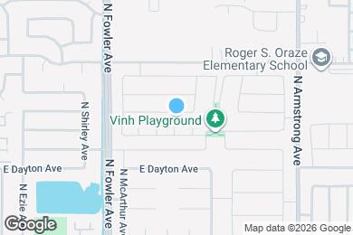 Map image of the property - 6173 E Robinson Ave