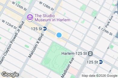 Map image of the property - West 125th Street