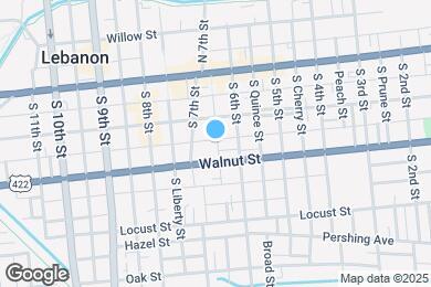 Map image of the property - 626 Federal St