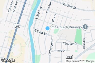 Map image of the property - 2905 E 5th Ave