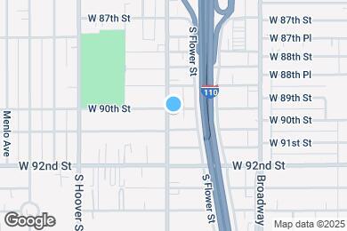 Map image of the property - 9000 S Figueroa St