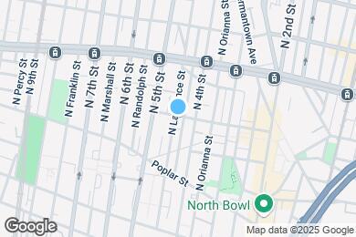 Map image of the property - 979 N Lawrence St