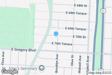 Map image of the property - 2125 E 70th St