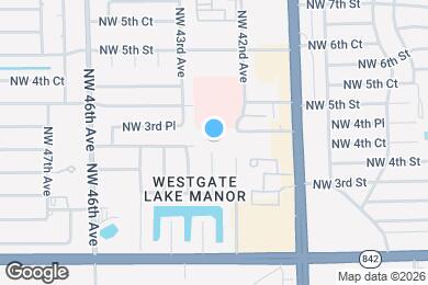Map image of the property - 4200 NW 3rd Ct