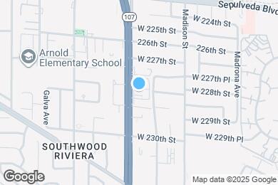 Map image of the property - 22750 Hawthorne Blvd