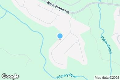 Map image of the property - 1750 Alcovy River Dr