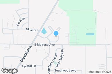 Map image of the property - Crystal Glen