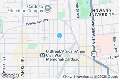 Map image of the property - 2111 11th St NW